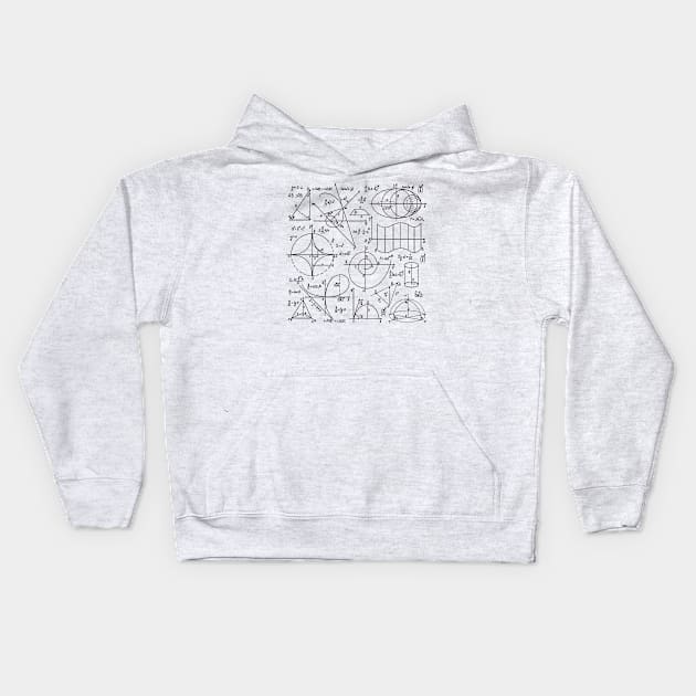 geometry Kids Hoodie by Waleed Mahmud